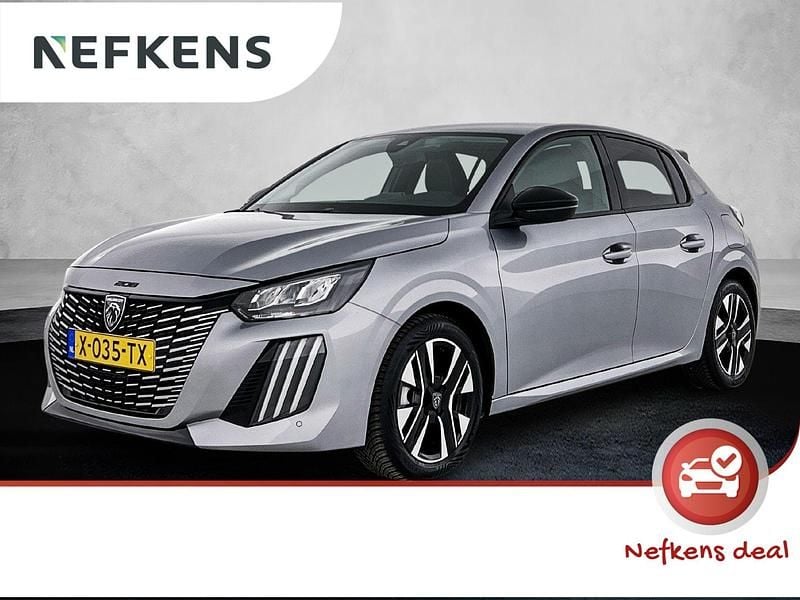 Grijs Gebruikt 2024 Peugeot 208 Allure Hatchback | € 23.900 (Eerlijke prijs) - Afbeelding 1/3