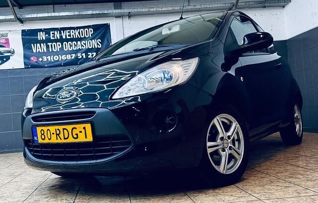 Zwart Gebruikt 2011 Ford Ka Hatchback | € 2.995 (Eerlijke prijs) - Afbeelding 1/4