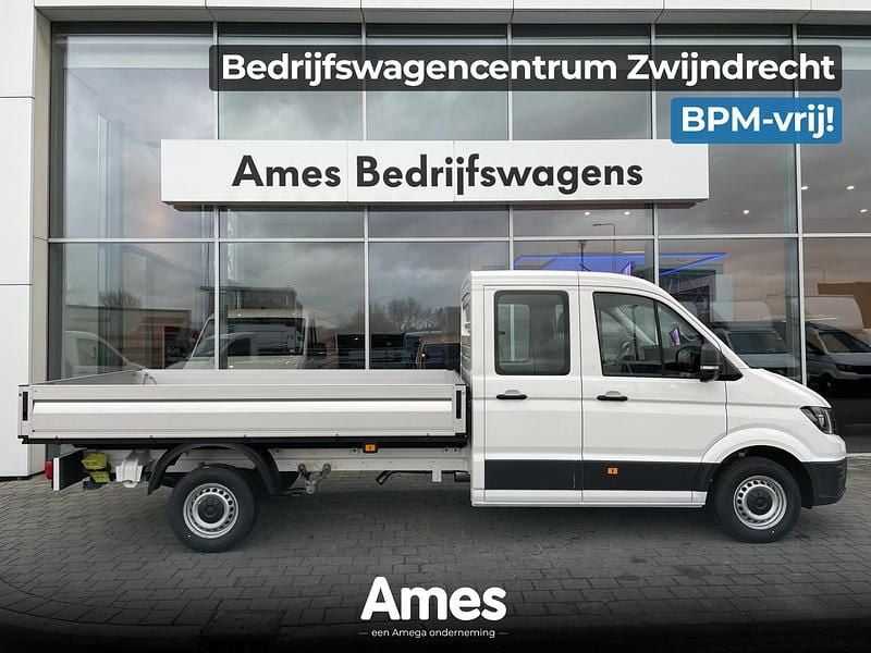 Wit Nieuw 2024 VW Crafter Van | € 39.874 - Afbeelding 1/4