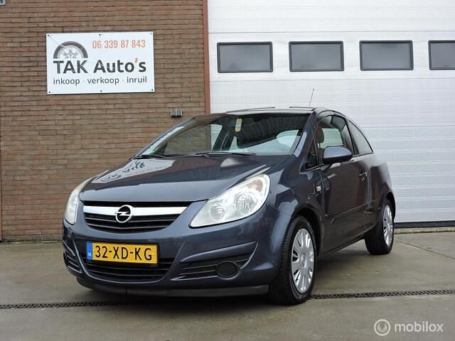 Grijs Occasion 2007 Opel Corsa Business Hatchback | € 1.599 (Eerlijke prijs) - Afbeelding 1/4
