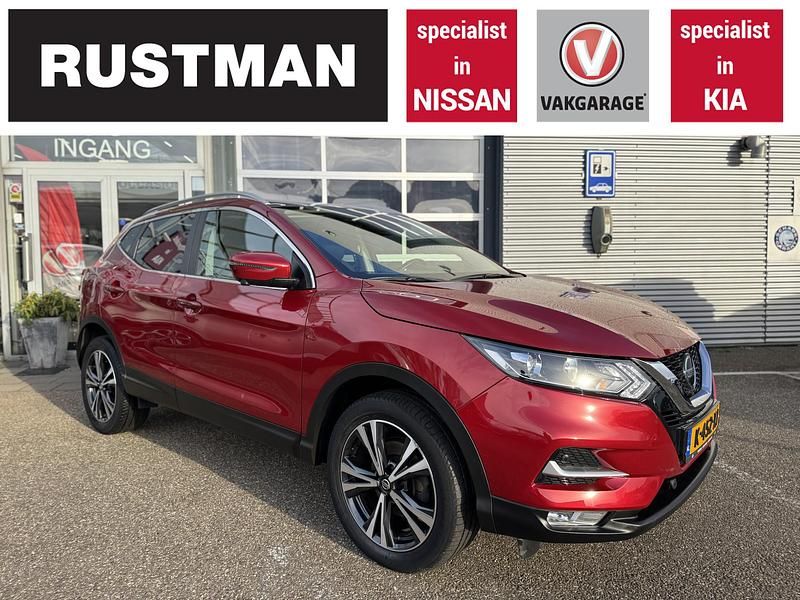 Rood Gebruikt 2021 Nissan Qashqai SUV | € 20.950 (Goede deal) - Afbeelding 1/4