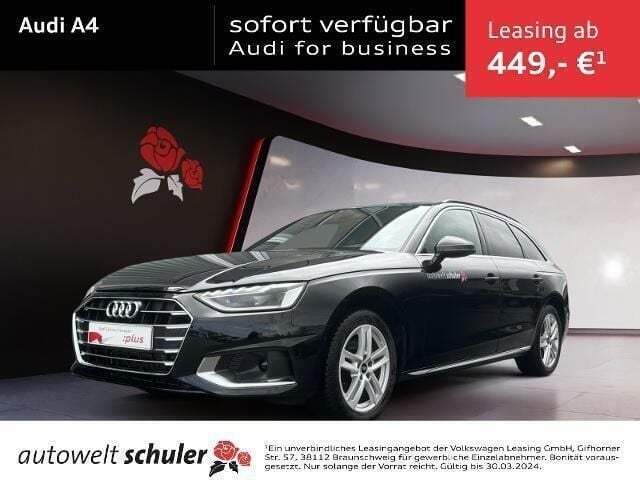 Zwart Gebruikt 2024 Audi A4 Advanced Plus Stationwagen | € 46.488 - Afbeelding 1/4