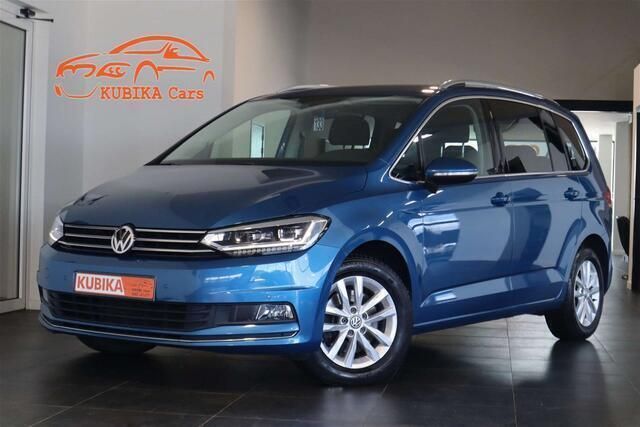 Blauw Gebruikt 2018 VW Touran Highline MPV | € 21.699 (Super prijs) - Afbeelding 1/4