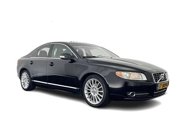 Zwart (metallic) Gebruikt 2009 Volvo S80 Executive Sedan | € 3.945 (Super prijs) - Afbeelding 1/4