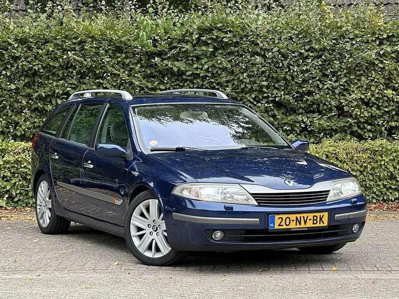 Blauw Gebruikt 2004 Renault Laguna II Stationwagen | € 3.000 - Afbeelding 1/4