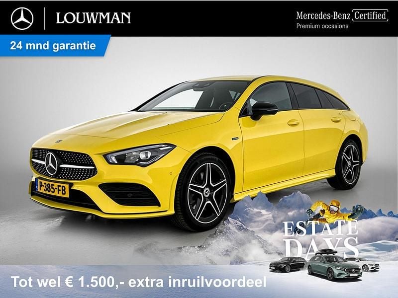 Geel Occasion 2022 Mercedes CLA250e Shooting Brake Business Stationwagen | € 29.950 (Eerlijke prijs) - Afbeelding 1/4
