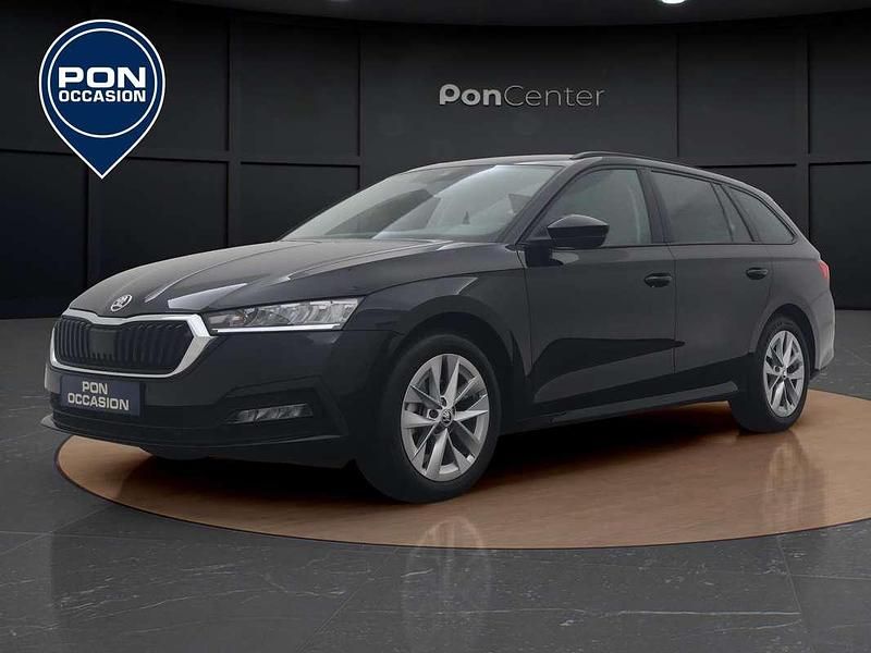 Zwart Gebruikt 2024 Skoda Octavia Business Line Stationwagen | € 24.950 (Eerlijke prijs) - Afbeelding 1/3
