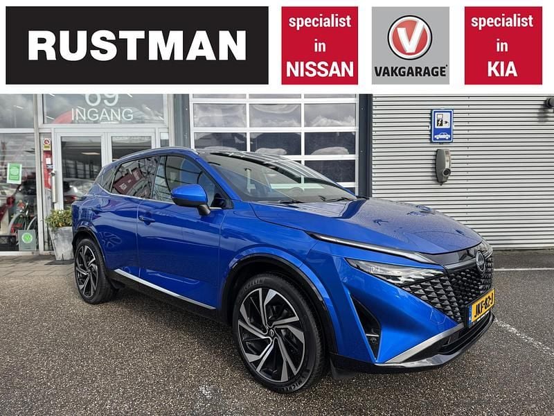 Blauw Gebruikt 2025 Nissan Qashqai Tekna+ SUV | € 39.935 (Eerlijke prijs) - Afbeelding 1/4