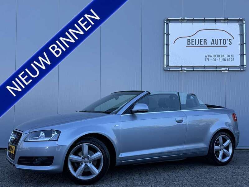 Grijs Gebruikt 2008 Audi A3 Cabriolet Ambition Cabriolet | € 6.195 (Iets duurder) - Afbeelding 1/4