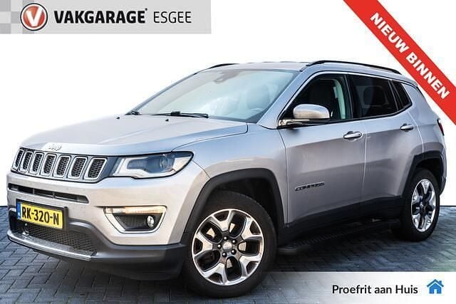 Grijs Gebruikt 2017 Jeep Compass Limited SUV | € 16.945 (Eerlijke prijs) - Afbeelding 1/4