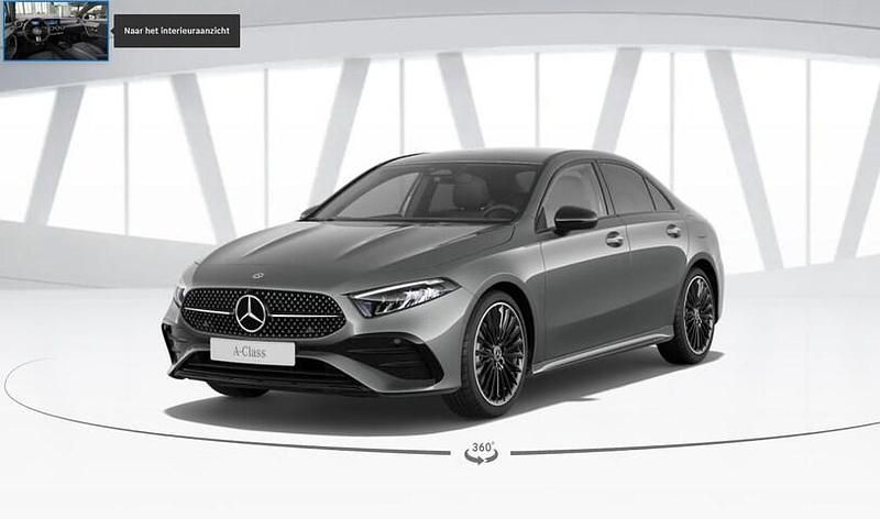 Occasion Mercedes A180 AMG line 150 PK (110 kW) 2024 Grijs, metallic lak Sedan