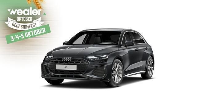 Grijs Gebruikt 2025 Audi A3 Sportback S-Line Hatchback | € 37.840 (Eerlijke prijs) - Afbeelding 1/2