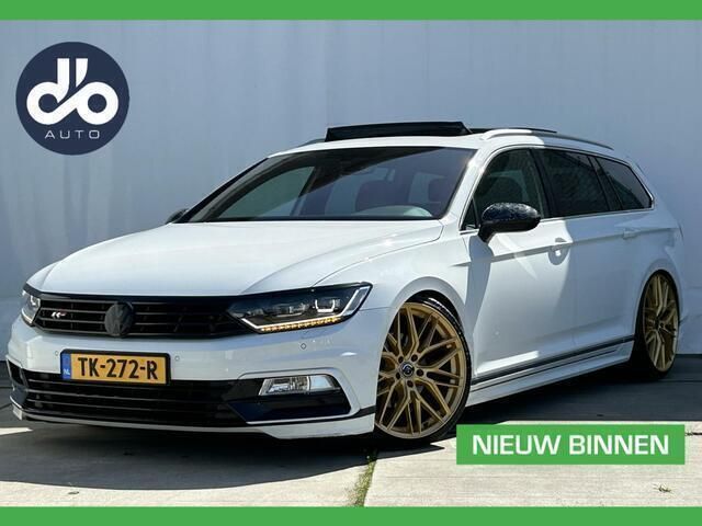 Wit Gebruikt 2018 VW Passat Highline Stationwagen | € 17.934 - Afbeelding 1/4