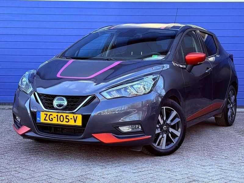 Occasion Nissan Micra N-Connecta 101 PK (74 kW) 2019 Grijs Hatchback