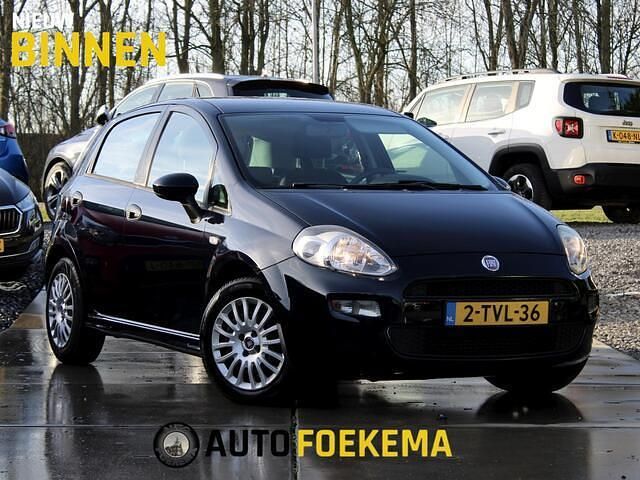 Blauw Occasion 2014 Fiat Punto Evo Pop Hatchback | € 3.490 (Eerlijke prijs) - Afbeelding 1/4