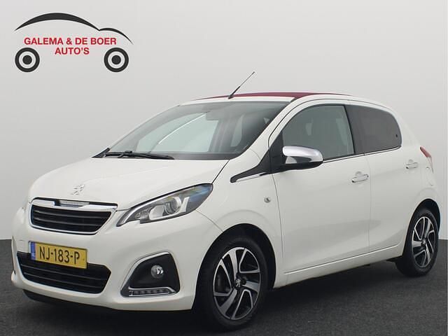 Wit Occasion 2017 Peugeot 108 Allure Cabriolet | € 8.888 (Eerlijke prijs) - Afbeelding 1/4