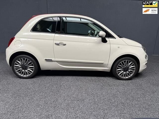 Wit Gebruikt 2017 Fiat 500C Cabriolet | € 12.750 (Eerlijke prijs) - Afbeelding 1/4