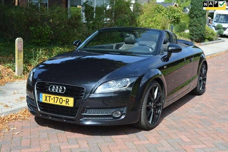 Zwart, metallic lak Gebruikt 2010 Audi TT Roadster Proline Cabriolet | € 9.995 (Eerlijke prijs) - Afbeelding 1/4