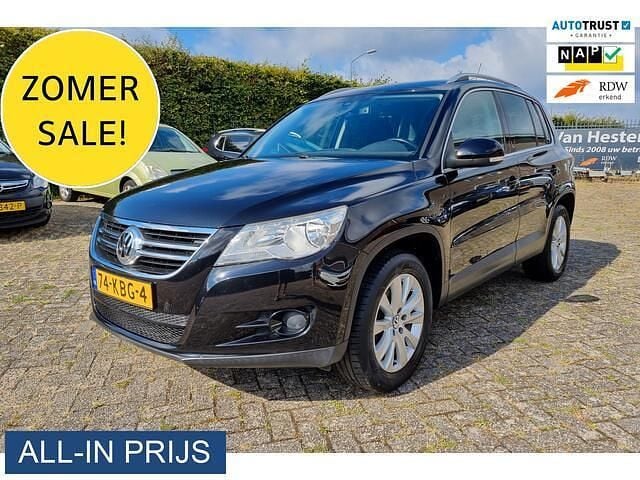 Zwart Gebruikt 2009 VW Tiguan Sport SUV | € 5.995 (Eerlijke prijs) - Afbeelding 1/4