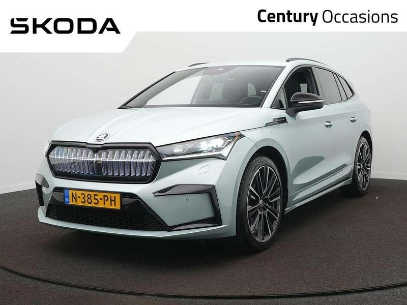Grijs, metallic lak Gebruikt 2021 Skoda Enyaq iV SUV | € 23.900 (Iets duurder) - Afbeelding 1/4