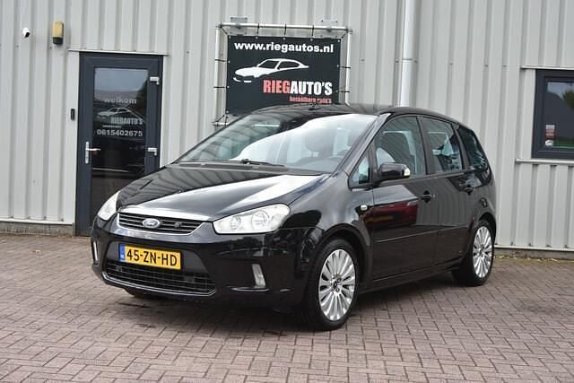 Zwart Gebruikt 2008 Ford C-MAX Titanium MPV | € 1.950 (Goede deal) - Afbeelding 1/4