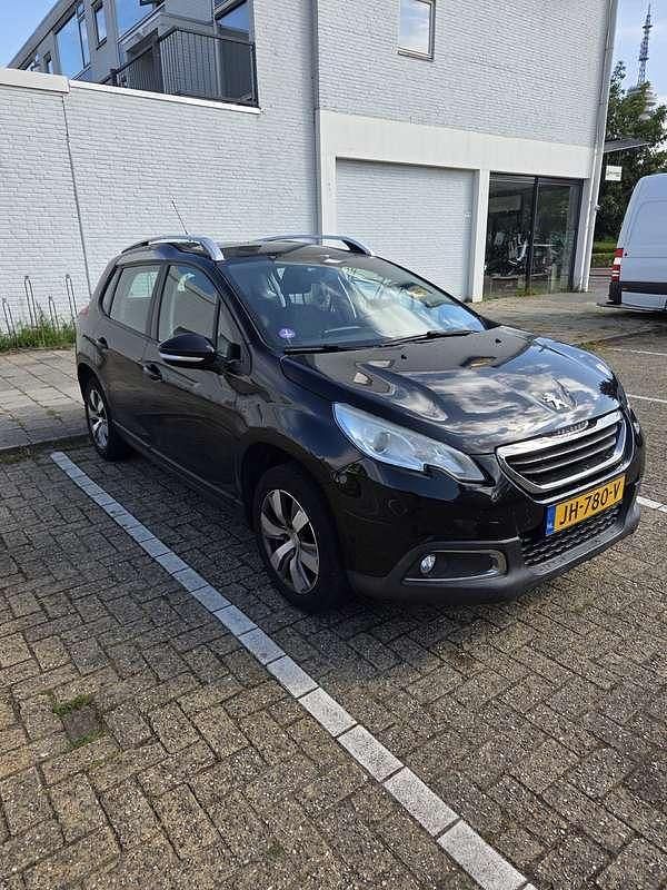 Zwart Gebruikt 2016 Peugeot 2008 SUV | € 4.999 (Super prijs) - Afbeelding 1/4