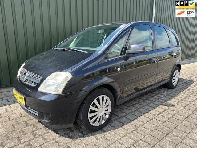 Zwart Gebruikt 2006 Opel Meriva Enjoy MPV | € 1.499 (Eerlijke prijs) - Afbeelding 1/4