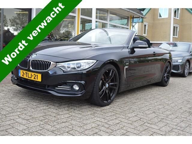 Zwart Gebruikt 2014 BMW 428 Executive Cabriolet | € 18.790 (Eerlijke prijs) - Afbeelding 1/4