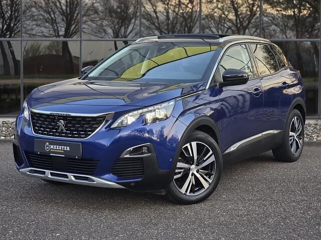 Blauw Gebruikt 2019 Peugeot 3008 Allure SUV | € 20.745 (Eerlijke prijs) - Afbeelding 1/4