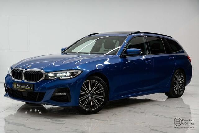 Blauw Gebruikt 2021 BMW 320 Shadowline Stationwagen | € 32.900 (Eerlijke prijs) - Afbeelding 1/4