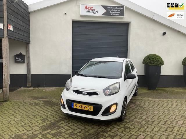 Wit Gebruikt 2013 Kia Picanto Hatchback | € 5.499 (Iets duurder) - Afbeelding 1/4