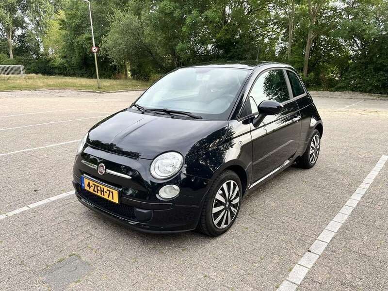 Zwart Gebruikt 2014 Fiat 500 Pop Hatchback | € 6.250 (Goede deal) - Afbeelding 1/4