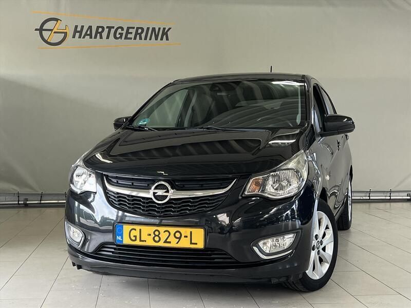 Zwart Gebruikt 2015 Opel Karl Cosmo Hatchback | € 6.625 (Iets duurder) - Afbeelding 1/3