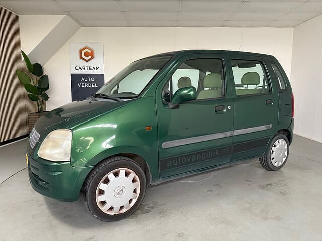 Groen Occasion 2001 Opel Agila Comfort Hatchback | € 1.495 (Iets duurder) - Afbeelding 1/4