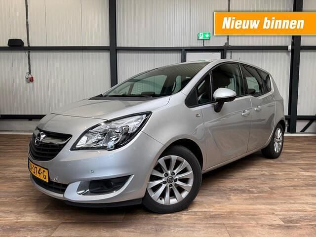 Grijs Gebruikt 2016 Opel Meriva MPV | € 6.290 (Goede deal) - Afbeelding 1/4
