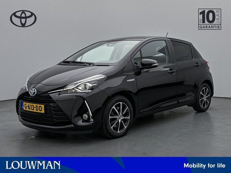 Zwart Gebruikt 2018 Toyota Yaris Design Hatchback | € 16.450 (Eerlijke prijs) - Afbeelding 1/3