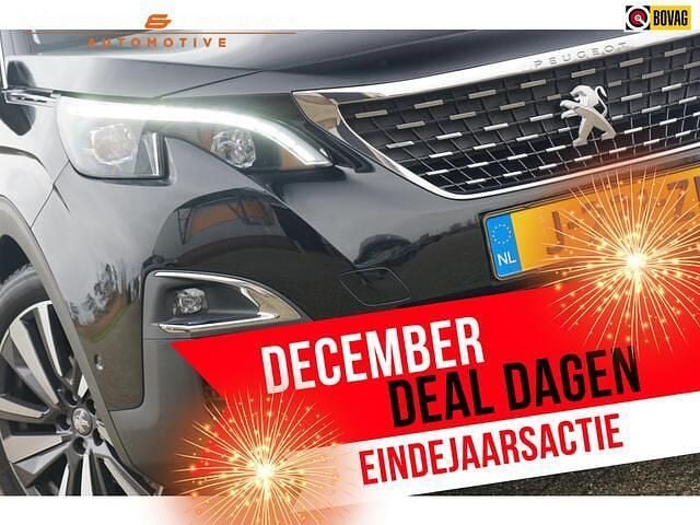 Zwart (metallic) Gebruikt 2020 Peugeot 5008 Premium SUV | € 18.925 (Goede deal) - Afbeelding 1/4