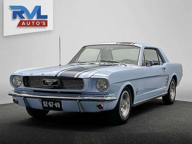 Blauw Gebruikt 1966 Ford Mustang Coupé | € 21.950 - Afbeelding 1/4