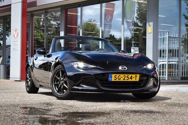 Occasion Mazda MX5 131 PK (96 kW) 2015 Zwart Cabriolet