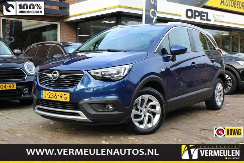 Blauw Gebruikt 2020 Opel Crossland X Innovation SUV | € 14.700 (Eerlijke prijs) - Afbeelding 1/4