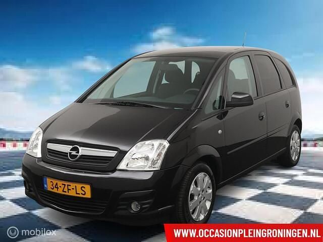 Zwart Gebruikt 2008 Opel Meriva Cosmo MPV | € 3.950 (Duur) - Afbeelding 1/4