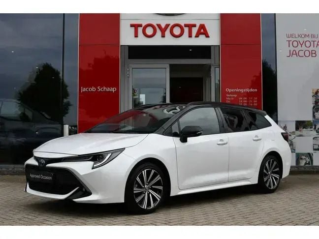 Wit, metallic lak Gebruikt 2022 Toyota Corolla Limited Stationwagen | € 28.899 (Eerlijke prijs) - Afbeelding 1/4