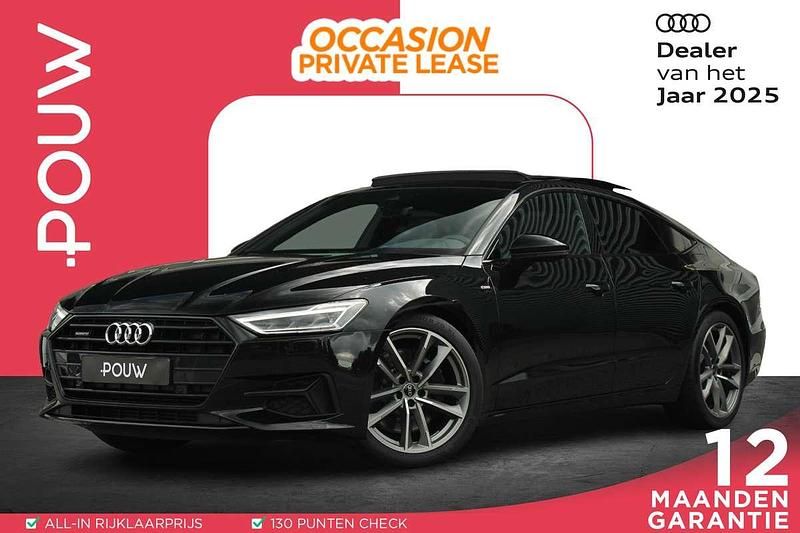 Zwart, metallic lak Gebruikt 2024 Audi A7 Sportback Proline Hatchback | € 62.900 - Afbeelding 1/3