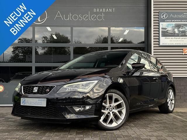 Zwart Gebruikt 2014 Seat Leon SC FR Hatchback | € 10.850 - Afbeelding 1/4