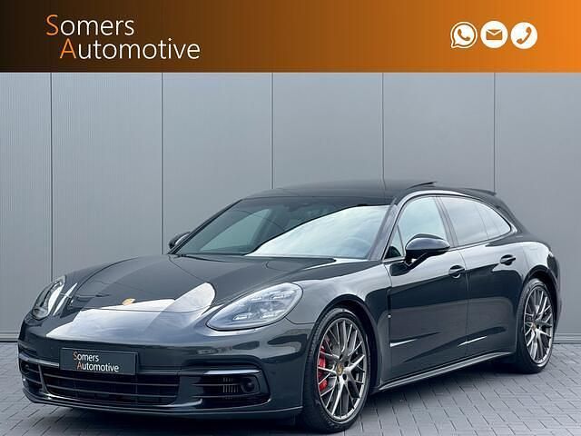 Grijs Gebruikt 2018 Porsche Panamera S E-Hybrid Sport Turismo Sedan | € 55.950 - Afbeelding 1/4