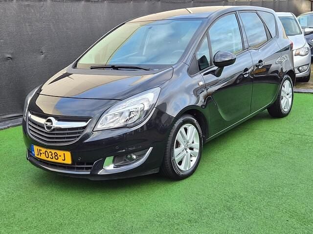 Zwart Occasion 2015 Opel Meriva Cosmo MPV | € 7.990 (Goede deal) - Afbeelding 1/4