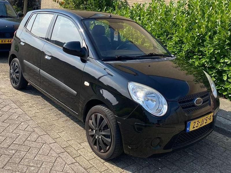 Zwart Gebruikt 2009 Kia Picanto Hatchback | € 500 (Super prijs) - Afbeelding 1/2