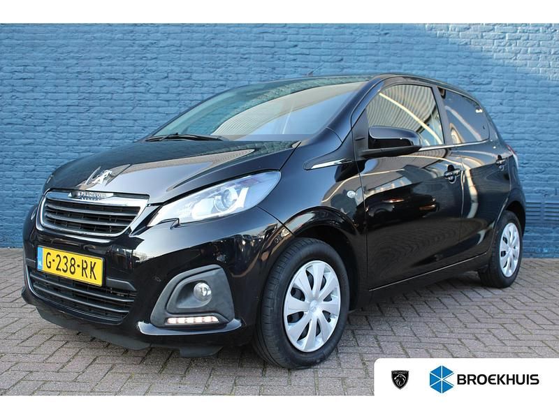Zwart Gebruikt 2019 Peugeot 108 Active Hatchback | € 9.895 (Eerlijke prijs) - Afbeelding 1/4