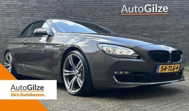 Bruin Gebruikt 2012 BMW 640 Cabriolet Executive Cabriolet | € 21.945 (Super prijs) - Afbeelding 1/4