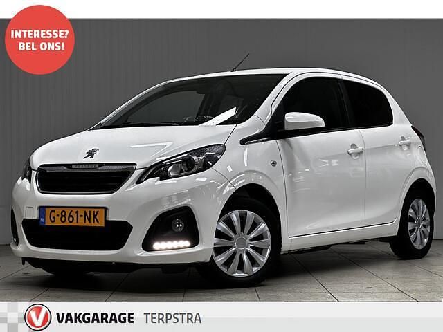 Wit Gebruikt 2019 Peugeot 108 Active Hatchback | € 6.995 (Eerlijke prijs) - Afbeelding 1/4